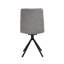 Set of 2 Chenille Upholstered Dining Chairs-1379684077-1379684076