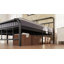 Base de lit pour grand lit en métal 14 po avec tête de lit, industrielle robuste, capacité de 3500 lb, anti-balancement silencieux, noir, assemblage facile, aucun sommier tapissier requis-1509986711