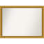 Miroir mural de salle de bain en bois doré 27,5 x 21,5 po Townhouse-1686607755