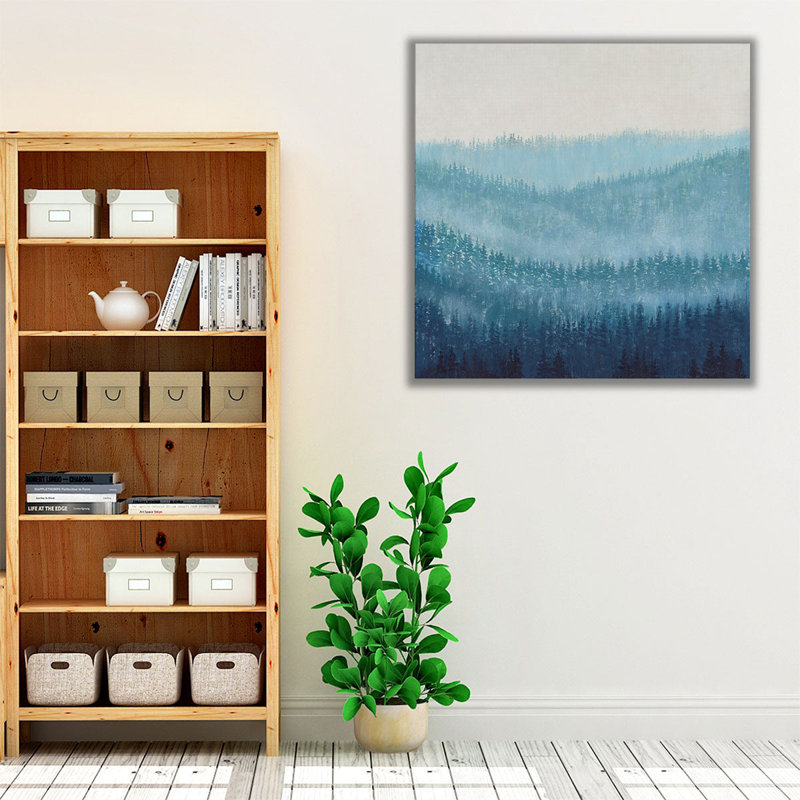 «Smoky Ridge I», reproduction d'art sur toile, H 40 po x l 40 po