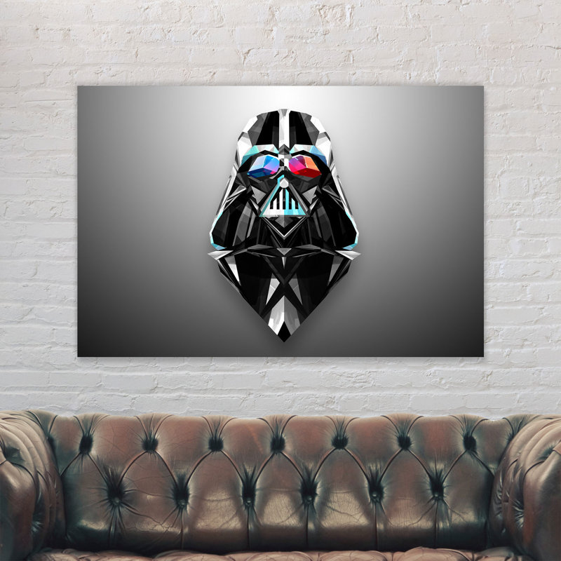 Darth Vader - Wrapped Canvas Print, 41cm H x 61cm W x 4cm D