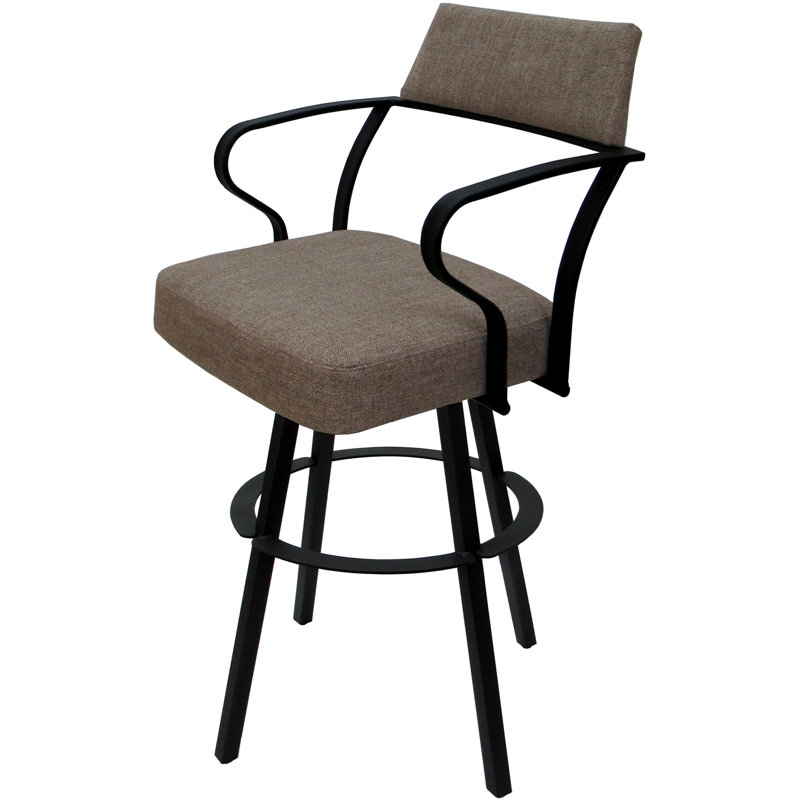 Cahit Mojave, Counter Stool (26" Seat Height), Basin Beige, Brown
