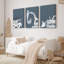 3 Piece Wrapped Canvas Print-109645255