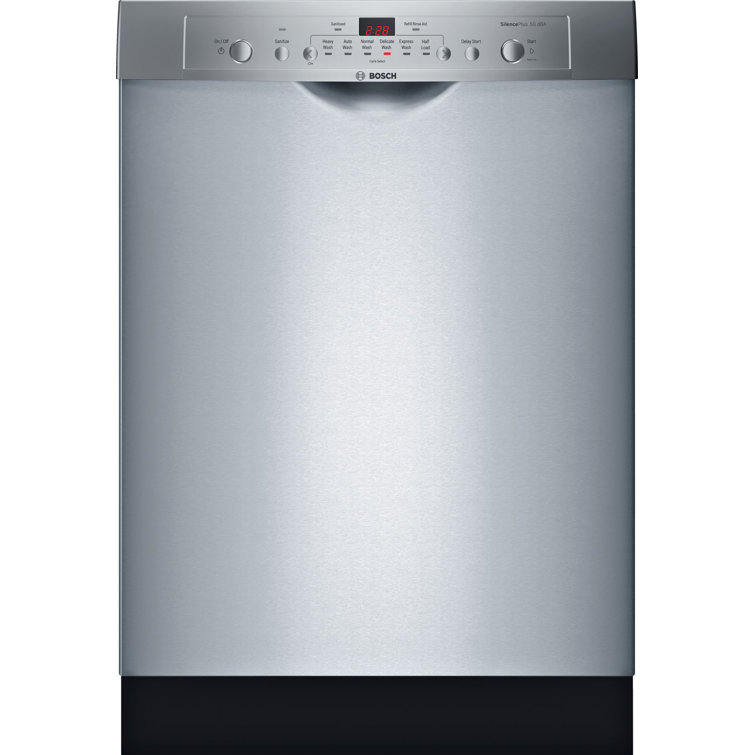 500 Series Bosch 24" 50 dBA Built-in Fully Integrated Dishwasher