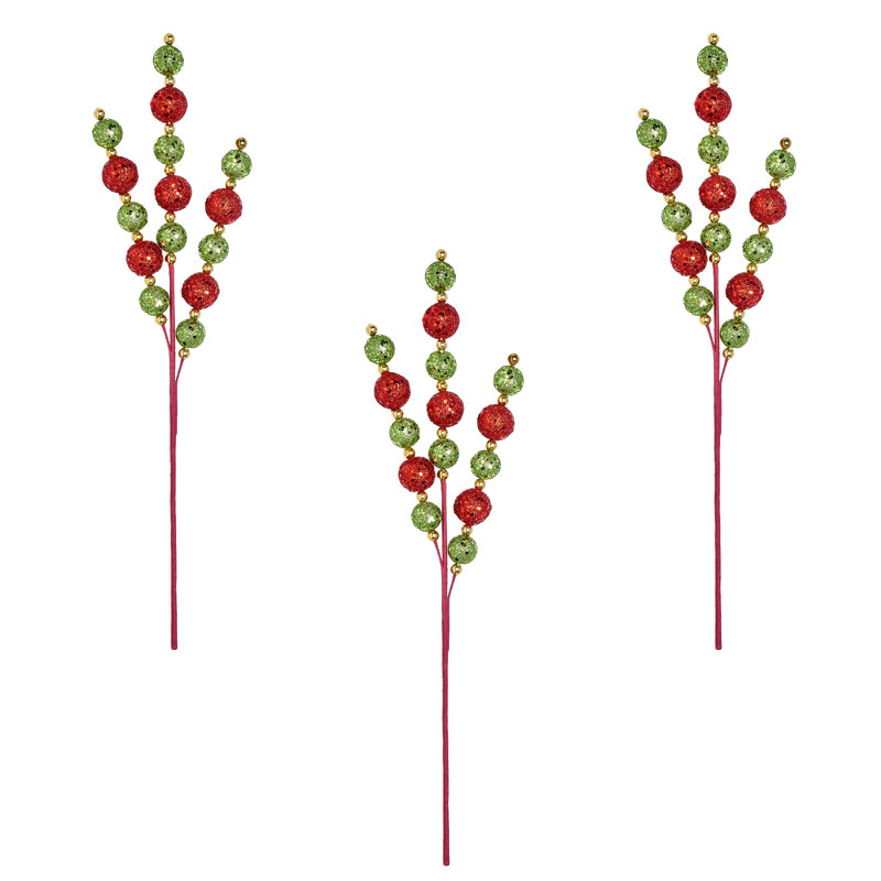 Vaporisateur de Noël 28 po, Rouge / Vert