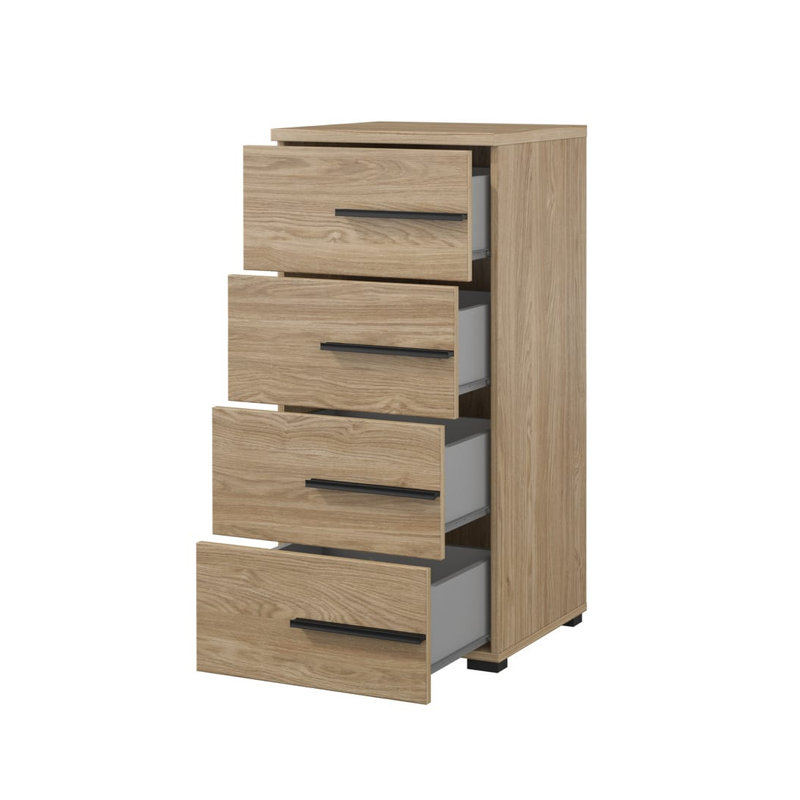 Shontina 45cm W Chest of Drawers, Oiled Oak
