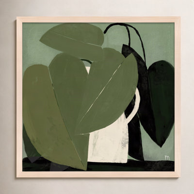 Plant "Green on Green" Painting