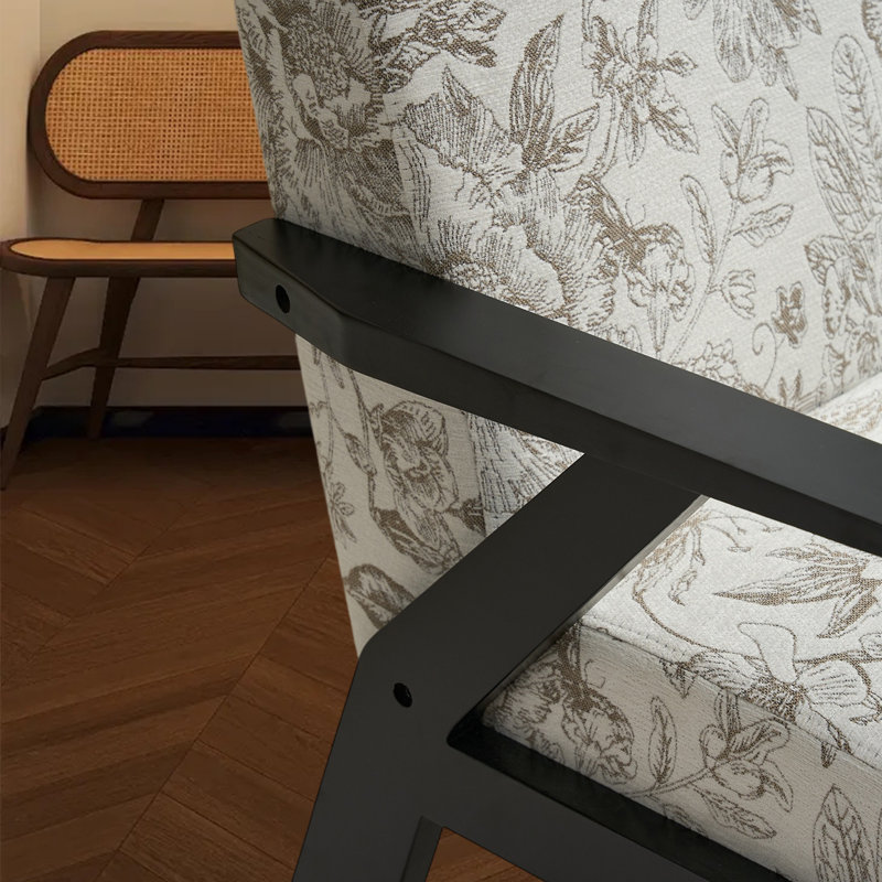 Chaise d'appoint moderne, fauteuil de lecture rembourré