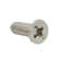 Fixturedisplays® 100PK M3.5 X 10Mm Pitch 0.6Mm - Phillips Flat Head Machine Screw (Countersunk) Carbon Steel Nickel Plated Cross Recessed  302118