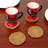 Round 4 Piece Coaster Set