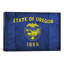 Drapeau de l'Oregon, planches avec grunge, impression sur toile-2051535710-2123004375-2123004368
