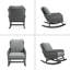Chaise berçante contemporaine minimaliste en osier-1676577403-1676577400