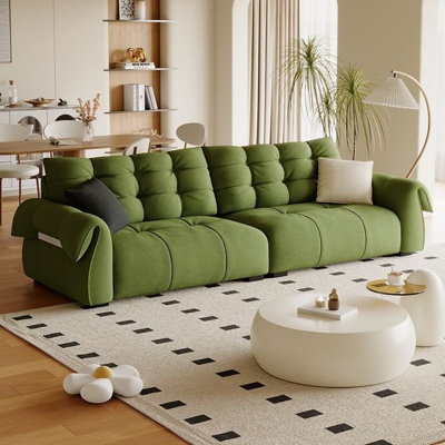 Canapé moderne de style crème minimaliste