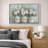 Bottled Plant Thankful Grateful Blessed Inspirational Green Floral Rustic Mason Jar Large Canvas Print Wall Art-98635537-119461002-98635538