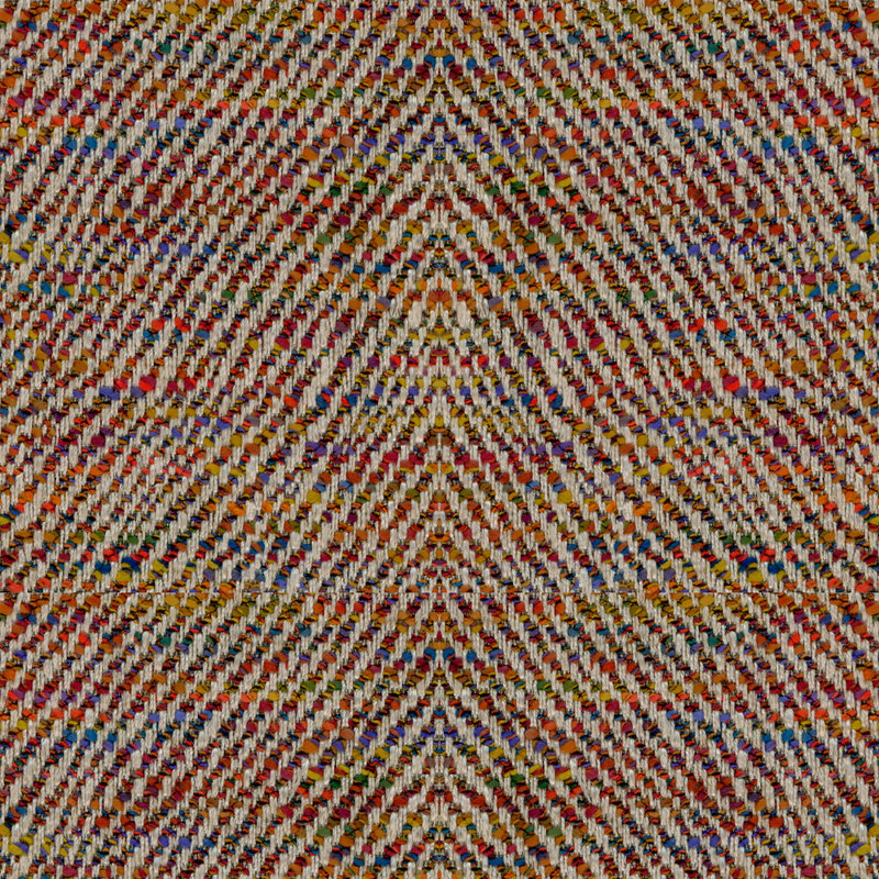 Cape Comorin Sarada Cotton Blend Fabric, Iris/Azure