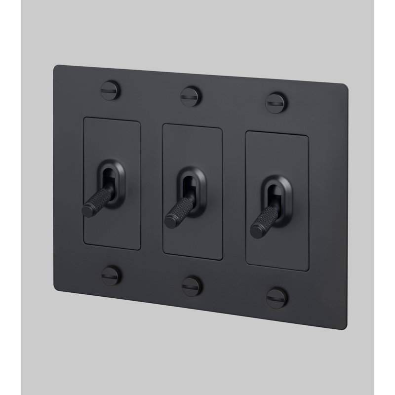 3G Toggle / Cross / Without Logo, Black