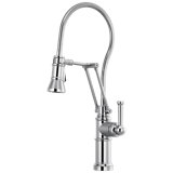Artesso® Articulating Single Handle Kitchen Faucet With Finished Hose