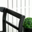 Rustic Country Diamond Pattern Outdoor Chair For 3 Person, Wooden Patio With And In Black Bench Pattern, Person Use
