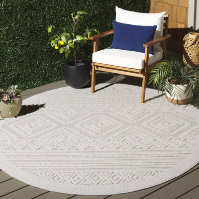 Tapis intérieur / extérieur en polypropylène à formes géométriques 230 Jozelle