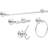 Esato Double Towel Hook Bath Hardware Accessory-71206746