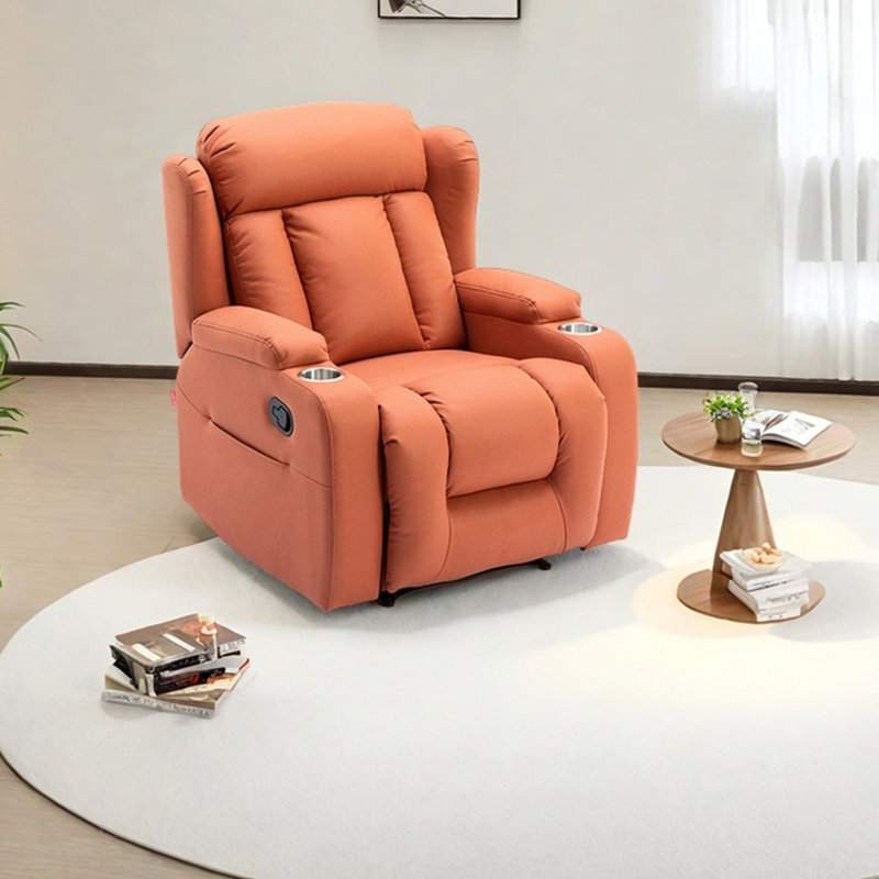 Une chaise longue ergonomique et confortable, Pamplemousse rouge Leathaire 