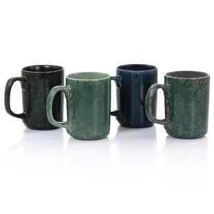 4 Piece Coffee Mug Set