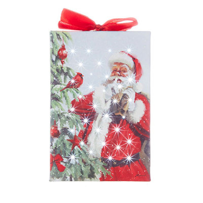 6'' Handmade Wood Lighted Photo Ornament