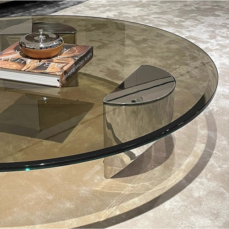 Table à thé flottante italienne moderne