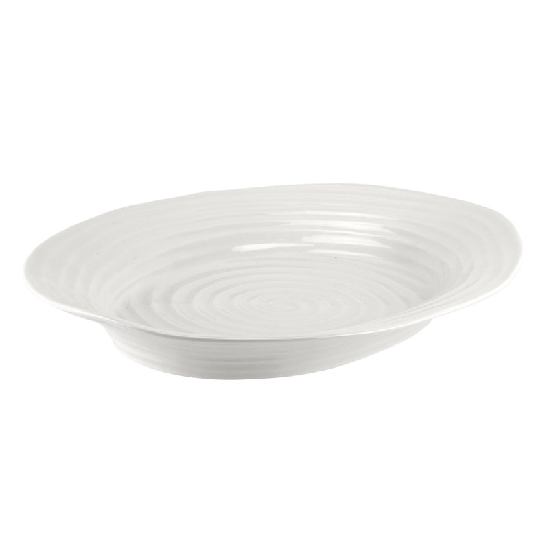 Sophie Conran, White - Platter, 4.8 cm H x 42 cm W x 32.5 cm L