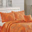 4 Piece Damask Oversized Embroidery Bedspread Set-21301791-21301798