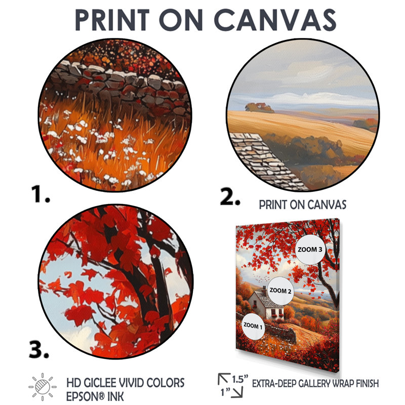 Duncann - art mural paysages, Noir, H 20 po x l 12 po, Reproduction encadrée sans passe-partout