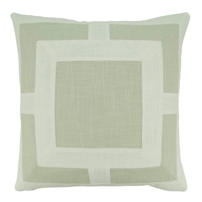 100% Cotton Throw Square Pillow Cover & Insert