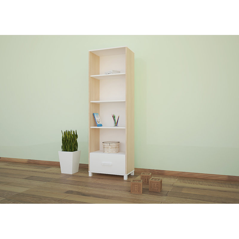 177cm H Cube Unit Kids Bookcase, Bright Pear Tree, 177cm H x 60cm W x 34cm D