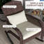 Chaise berçante Adirondack en osier pour l'extérieur Outsunny-922020718