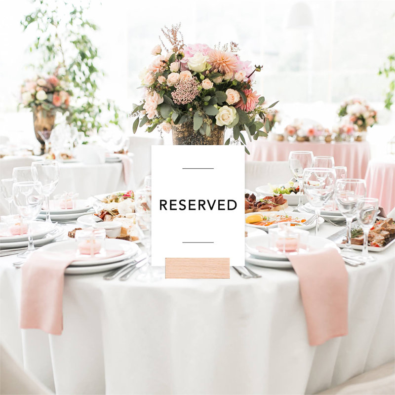 Wedding Backdrop and Signs