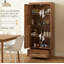 Armoire de cuisine, armoire avec tablettes réglables