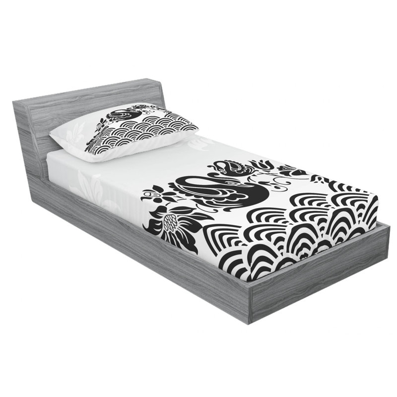 Microfiber Sheet Set, Twin XL Sheet Set + Fitted Sheet + 1 Pillowcase