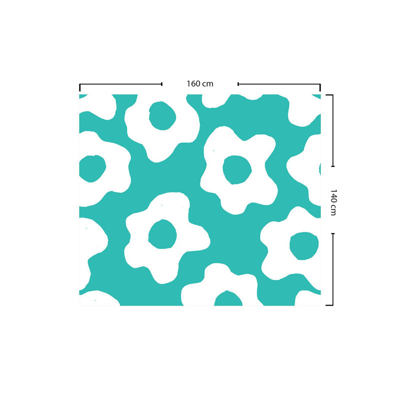 East Urban Home kitchen decoration, tablecloth, 140 x 140cm - Designed and made in Turkey