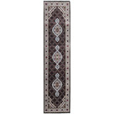 Wool Oriental Area Rug in Ivory