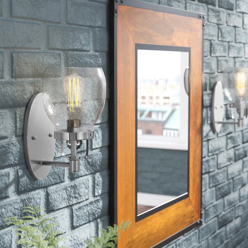 Belton One Light Wall / Bath Sconce from Generation Lighting , Chrome