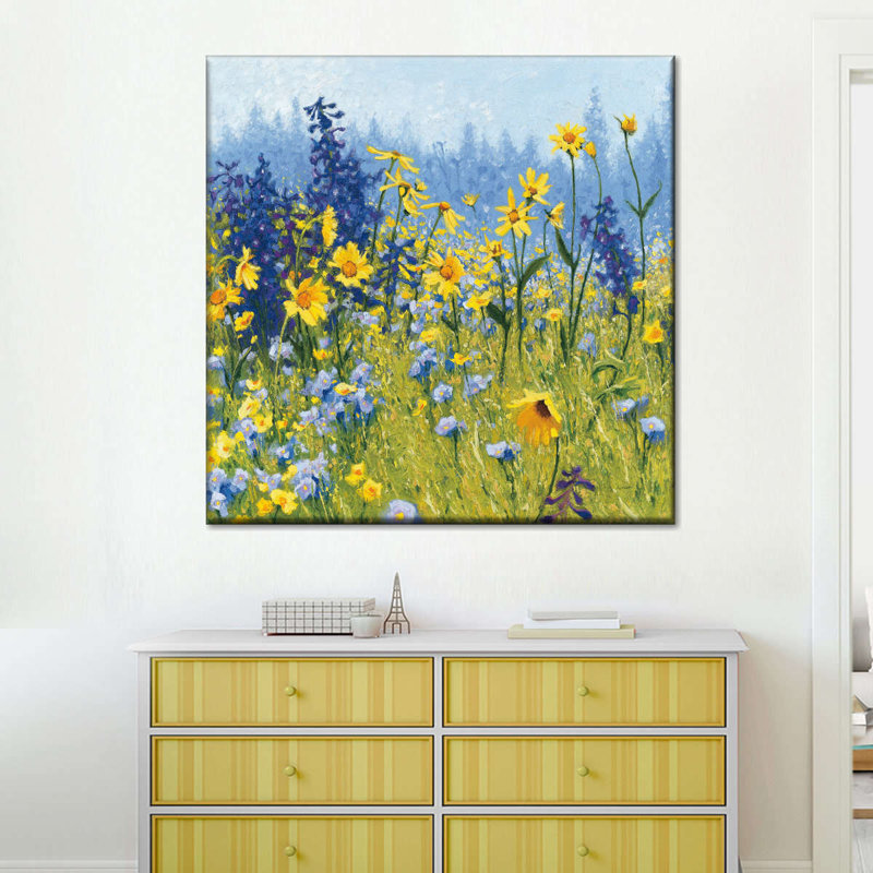 «Joyful In juillet», reproduction sur toile, H 10 po x l 10 po x P 1,25 po