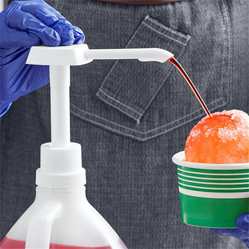 Choice 1 Oz . PLastic Condiment Pump With TrimmabLe Dip Tube 4F5719BBDC26428987B26B929E966B1D