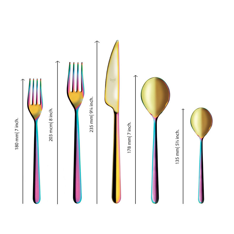 Linea 20 - Piece Stainless Steel Flatware Set - Service for 4
