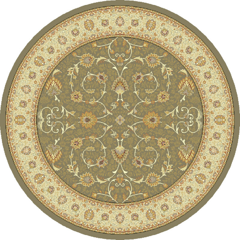 Abbeyville Oriental Area Rug, Round 160cm