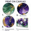 Derbyshire - Violets, art mural-114035420-114035419-114035421