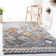 Kourtnee Shag Hand Tufted Wool Southwestern Rug