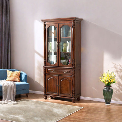 Vintage Style Multi-Storage Bookcase