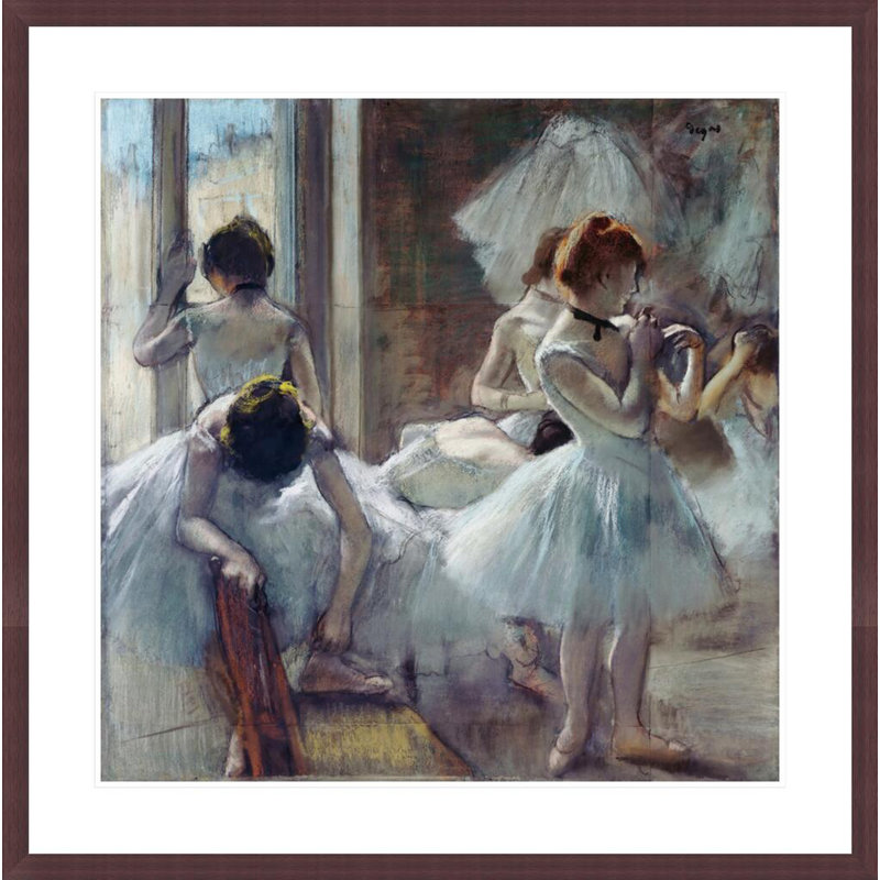 Groupe de danseuses par Edgar Degas, H 33,67 po x l 33,5 po
