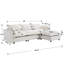 Canapé modulaire rembourré en L avec repose-pieds 4 pièces 4 pièces-1715188038