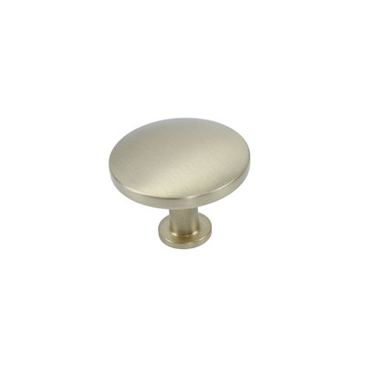 Handpainted Geo 1 1/2" Diameter Round Knob